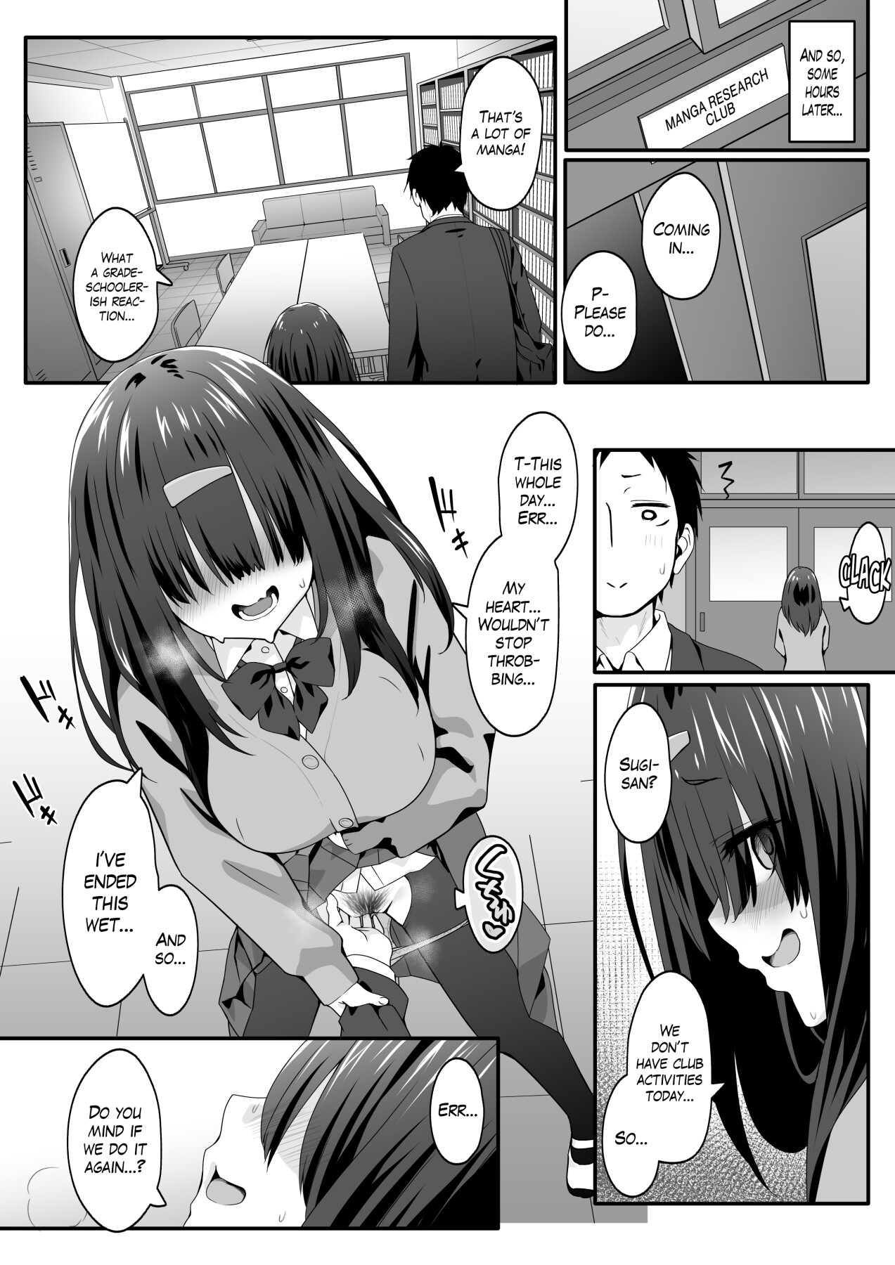 Hentai Manga Comic-Please Forgive this Gloomy Girl for Being Such a Huge Pervert-Read-15